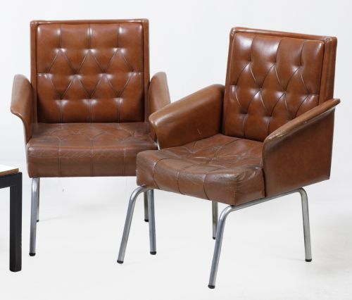 Pair of armchairs, 1960s