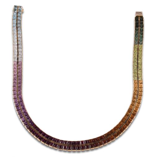 GARGANTILLA H. STERN COLECCIÓN RAINBOW EN ORO AMARILLO CON