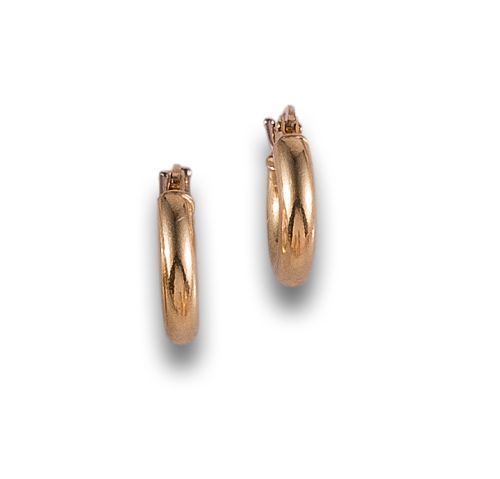 PENDIENTES CRIOLLAS DE ORO AMARILLO