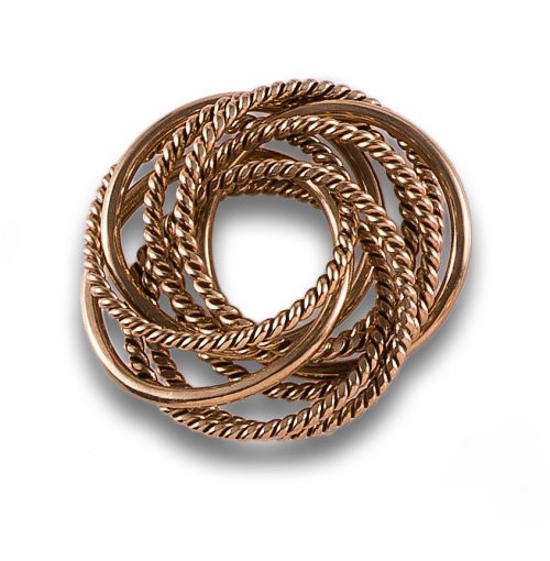 SORTIJAS ENTRELAZADAS EN ORO