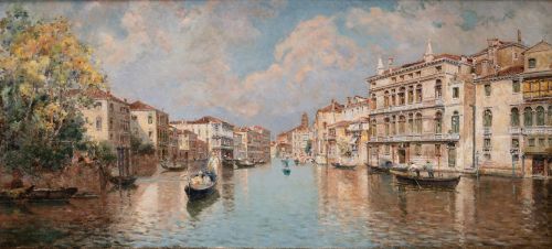 ANTONIO REYNA Malaga (1862) / Rome, Italy (1937) "Venice"