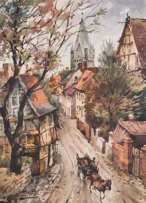 CARLOS RINCON Santander (1916) / ? (?) “Soest", 1954