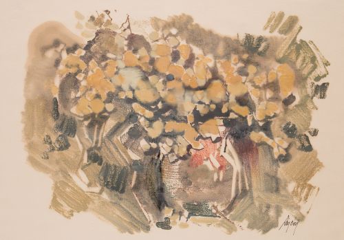 CARLOS RINCON Santander (1916) / ? (?) "Still life of mimos