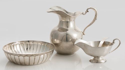 Panera en plata sterling mejicana, ley 925, S. XX