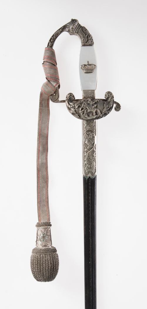 Elizabethan girdle sword, possibly belonging to a knight of