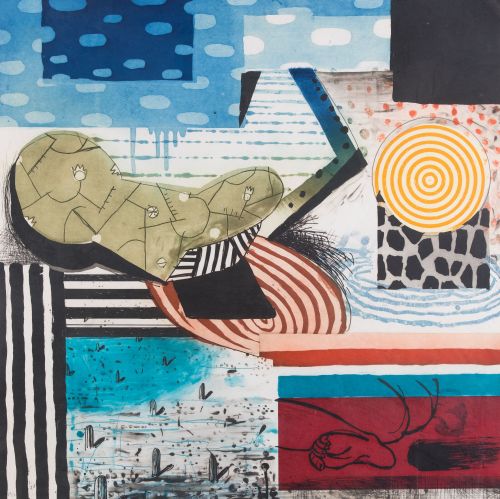 ABRAHAM LACALLE, ABRAHAM LACALLE Almeria (1962) "Below III"