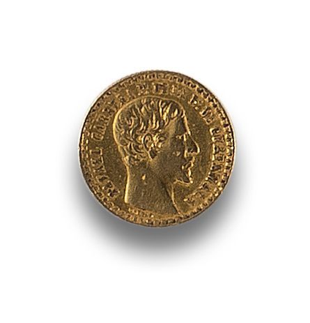 MONEDA DE 1 PESO, GUATEMALA EN ORO AMARILLO