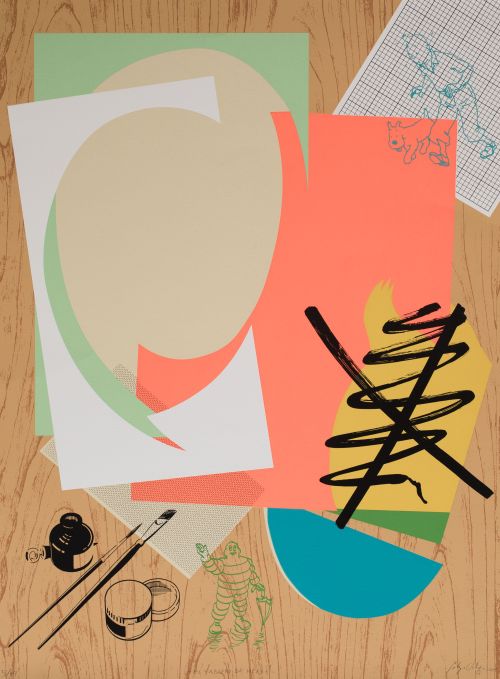 PELAYO ORTEGA, PELAYO ORTEGA Mieres (1956) "Herge&#39;s board",