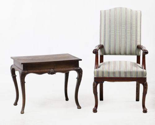 Butaca estilo Jorge III, S. XX