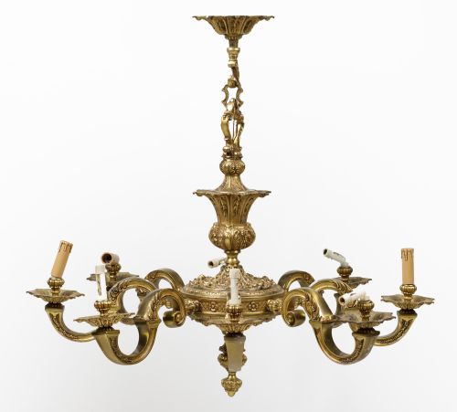 Lámpara de techo de estilo Napoleón III, S. XX