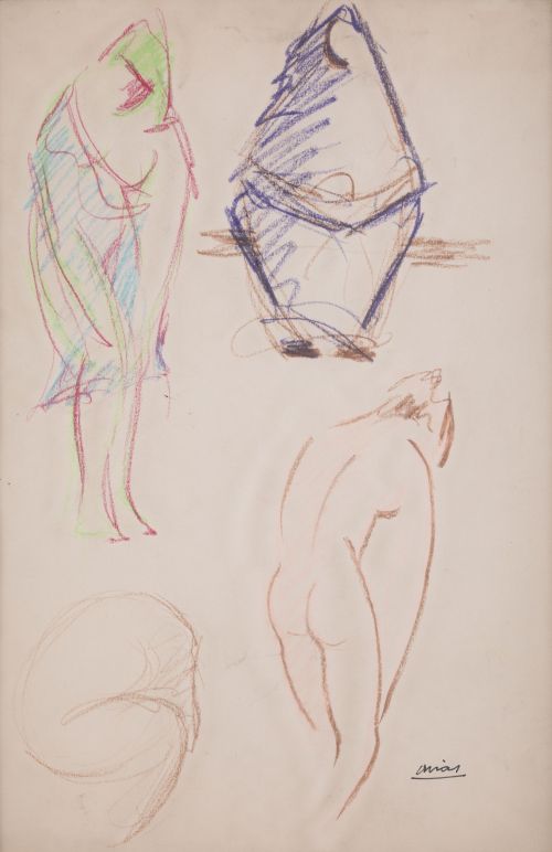 FRANCISCO ARIAS, FRANCISCO ARIAS Madrid (1912 / 1976) "Nude