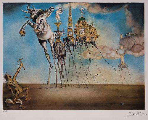 SALVADOR DALÍ Y DOMENECH (DESPUÉS), “La tentation de Saint-