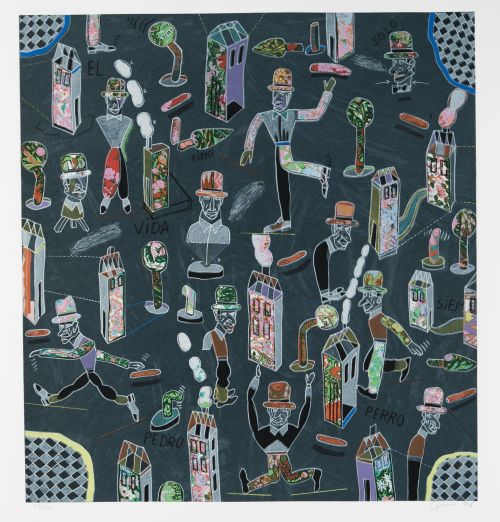 ANTONIO SEGUÍ, "Serie la batalla de San Jorge", 1996, Litog