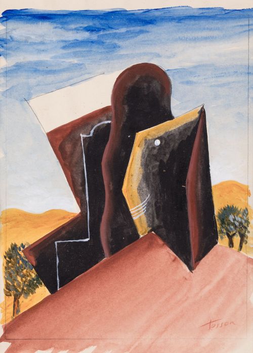 GEORGE TESSON, GEORGE TESSON (20th century) "Untitled", Wat