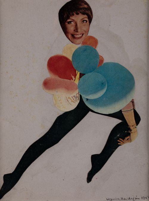 BLANCA AGUIRRE MAIDAGAN, "Sin título", 1969, Collage sobre