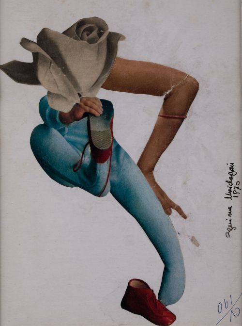 BLANCA AGUIRRE MAIDAGAN, "Sin título", 1970, Collage sobre