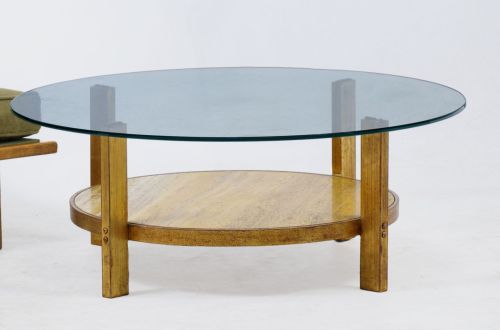 Circular coffee table, 1960s