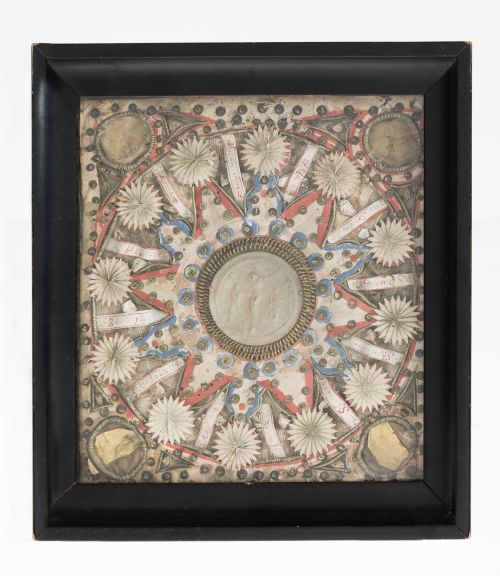 Relicario enmarcado, España, S.XVIII