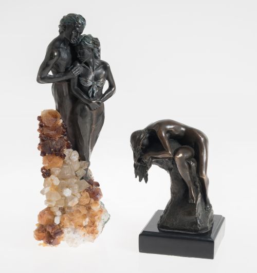 "Pareja", escultura siguiendo los modelos de Carrera y Carr