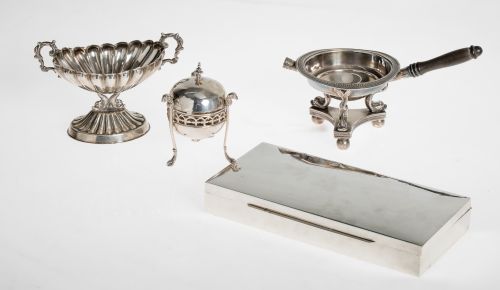 Dos chofetas de plata española, ley 196, S. XX