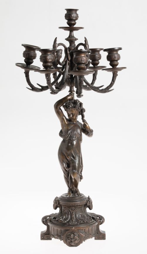 Candelabro de gusto francés, S. XX