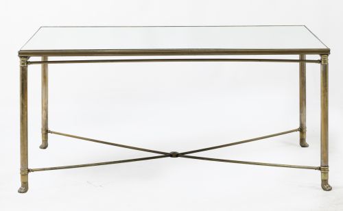 Mesa de comedor siguiendo un modelo de la Maison Jansen, me