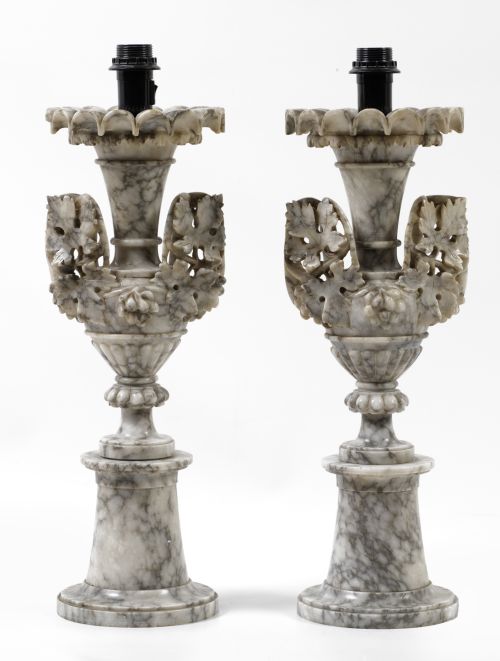 Pareja de lámparas de mesa