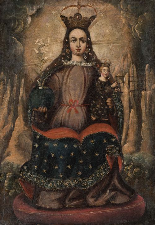 ESCUELA VIRREINAL, VIRGENIAL SCHOOL (17th century - 18th ce