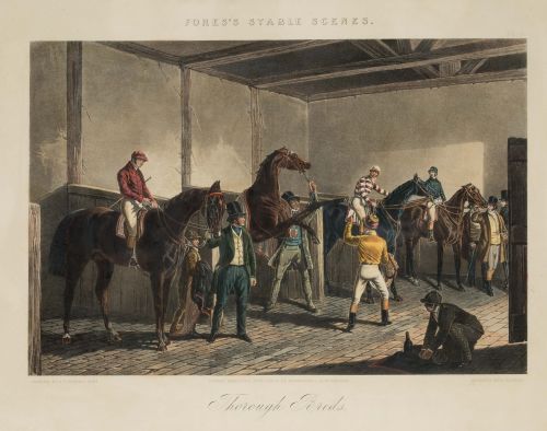 HENRY A. PAPPRILL, "The hunting stud" y "Thorough breds", P