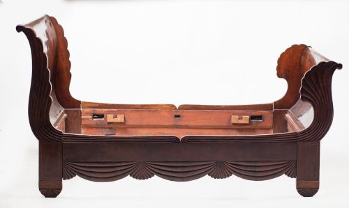 Cama de estilo fernandino, España, S. XIX