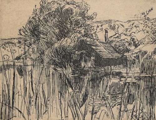 JOAQUÍN MIR TRINXET, "Paisajes y retratos", Veinticuatro gr