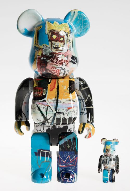 JEAN MICHEL BASQUIAT (DESPUES), "Bearbricks", set de dos fi