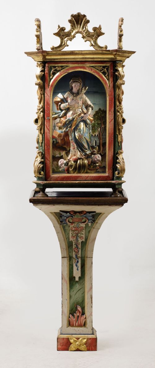 BERNARDO DE LEGARDA, "Inmaculada", Escultura de madera tall