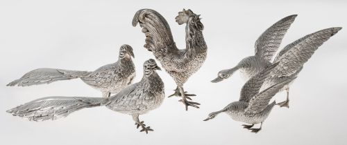 Gallo de plata contrastada, España, S.XX