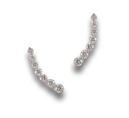 PENDIENTES EN ORO Y DIAMANTES