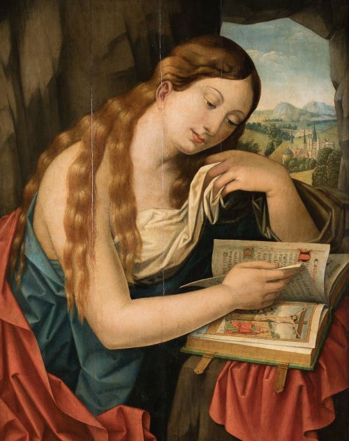 ESCUELA FLAMENCA, "Magdalena penitente"