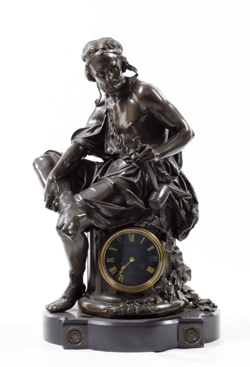 Reloj de mesa Napoleón III, Francia, S. XIX