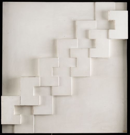 EUSEBIO SEMPERE, "Composición", 1957, Pintoescultura