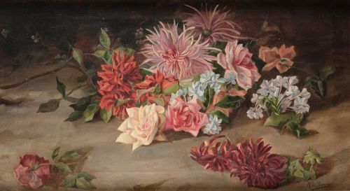 "Composiciones con flores"