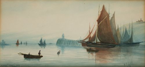 ESCUELA INGLESA  PPOS. S.XX, "Morning Douglas Bay" y "Onich