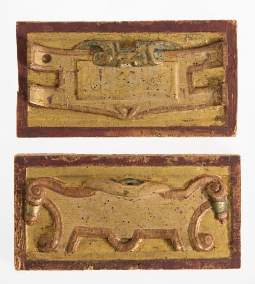 Pareja de paneles siguiendo modelos del siglo XVII