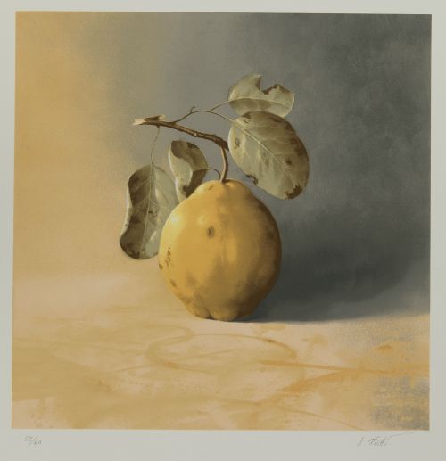 ENRIQUE GONZÁLEZ RECHE, "Membrillo", Serigrafía sobre papel