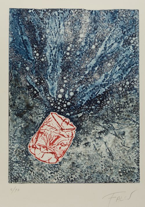 JOAQUIM FALCO PUJOL, "Sin título", Grabado