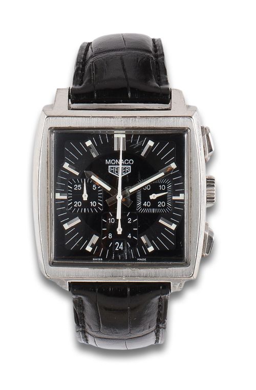 RELOJ DE PULSERA HEUER MONACO CHRONO EN ACERO