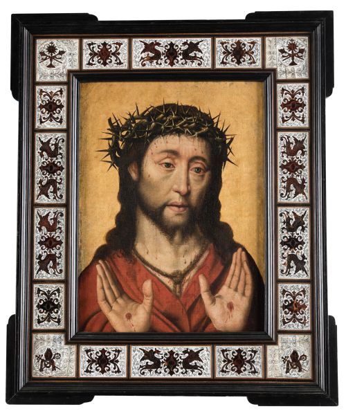 SEGUIDOR DE DIERIC BOUTS , "Imago Salvatoris Coronati", Óle