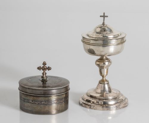Lot of antique silver from the 19th century