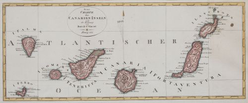JEAN-BAPTISTE G.M. BORY DE ST. VICENT, "Mapa de las Islas C