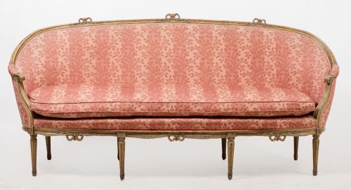 Sofá de estlo Luis XVI, Francia S.XX