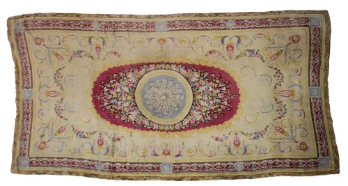 Alfombra de lana anudada a mano, Real Fábrica de Tapices, E