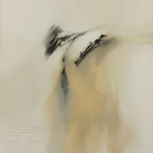 FERNANDO ZÓBEL DE AYALA, "Rafita", 1978, Serigrafía parcial